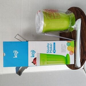 Slushy Maker 8 oz Cup Freeze Cup Slushie Milkshake Smoothie Maker Koji